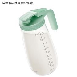 New Momcozy 48oz Glass Pitcher 