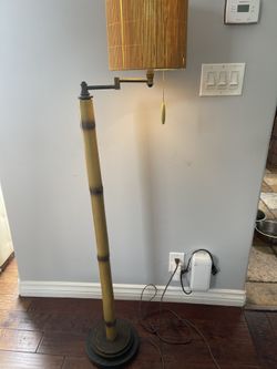 Bamboo Floor Lamp