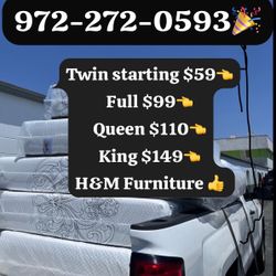 Mattress Blow Out Sale Starting $59🔥🔥