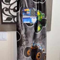 Hot Wheels Monster Truck Blanket ( Read Description) 