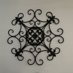 Wrought Iron Wall Decor