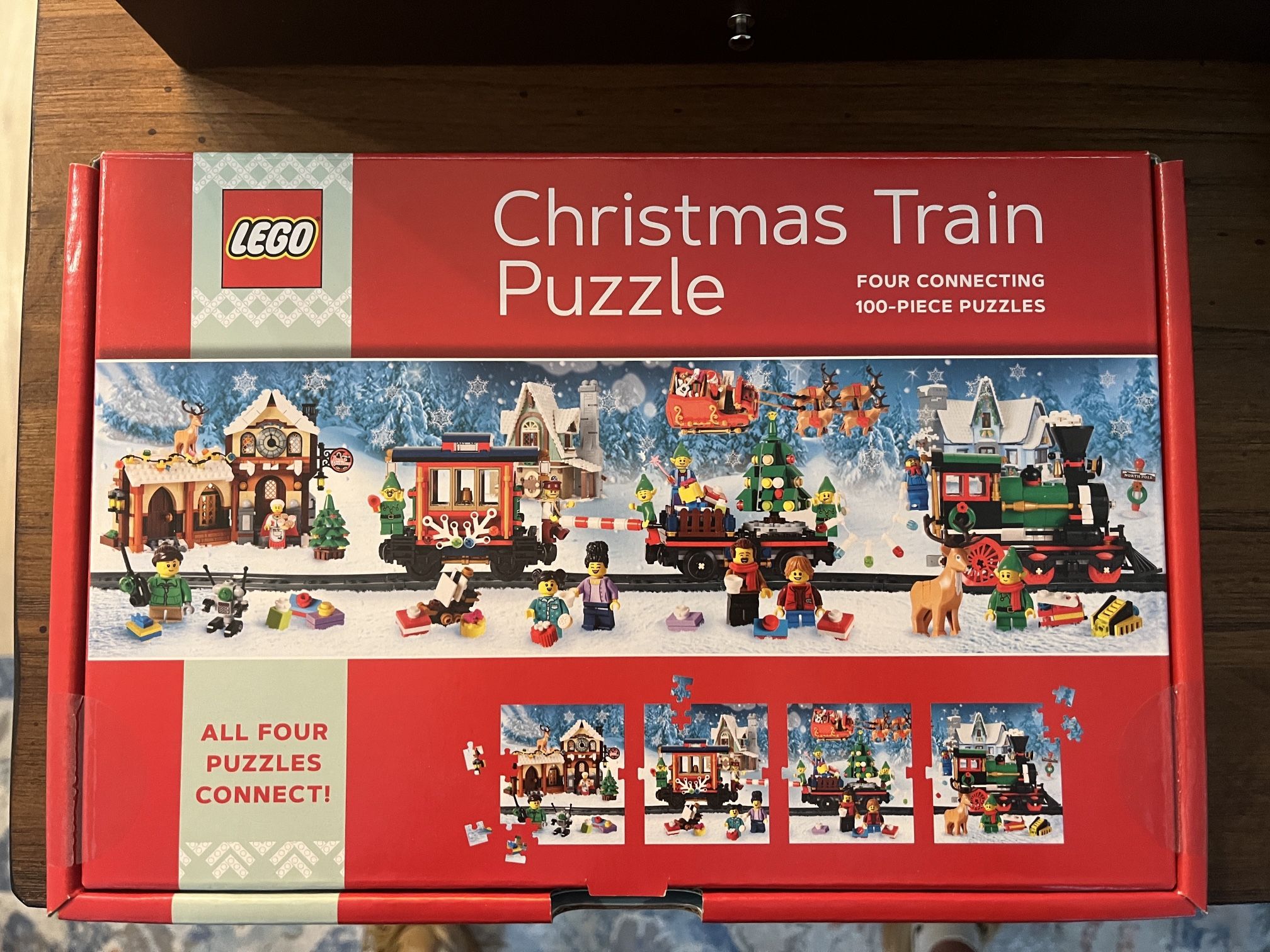Lego Christmas Train PUZZLE 🧩 