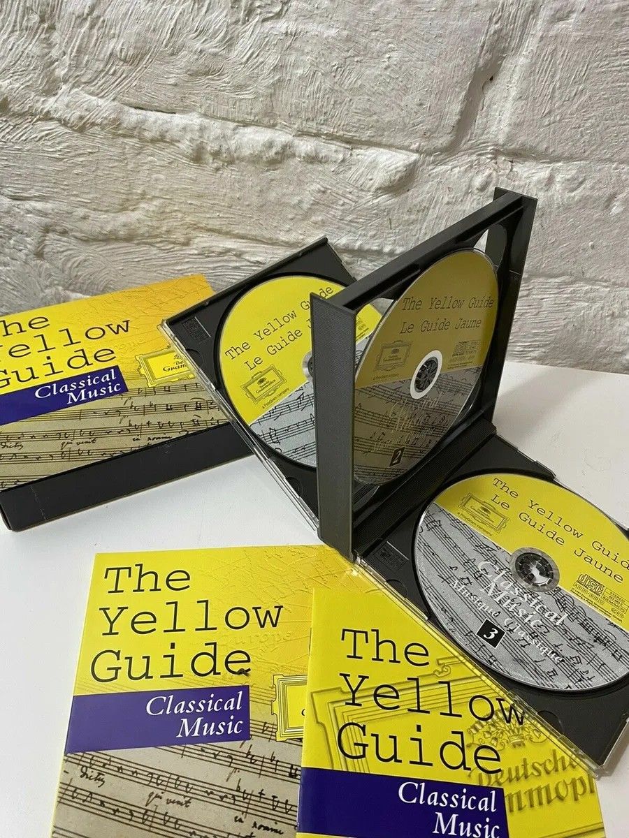 Deutsche Grammophone Yellow Guide Classical Music 3CD + book