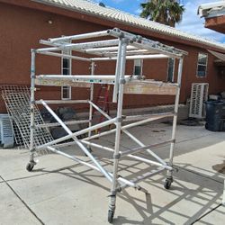 Aluminum Roller Scaffolding 6 Foot