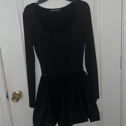 Flowy Skirt Mini Dress 