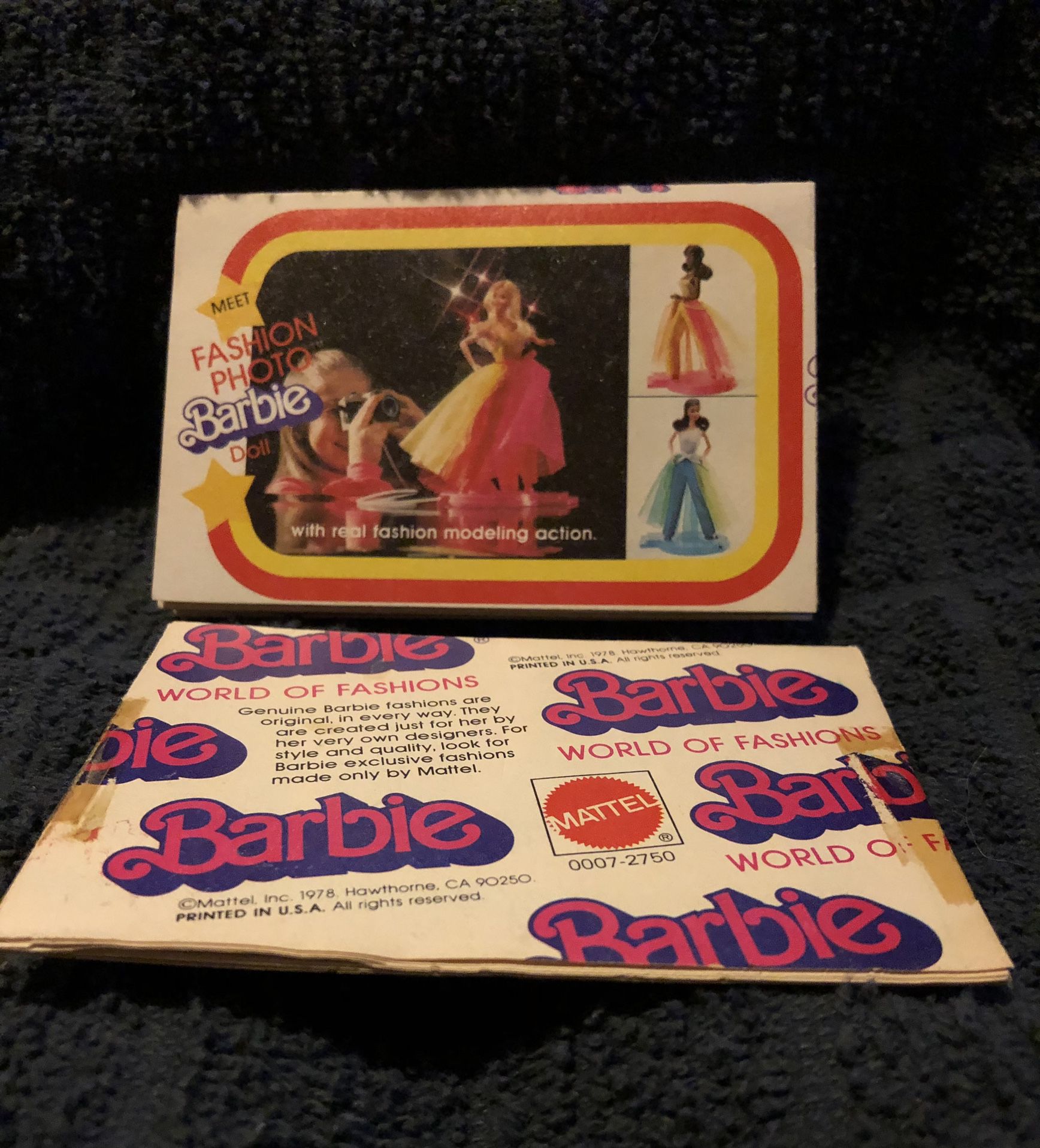 Vintage 1970s Mattel BARBIE Clothing Advertisement 