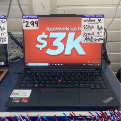 Lenovo Thinkpad 13” Laptop 