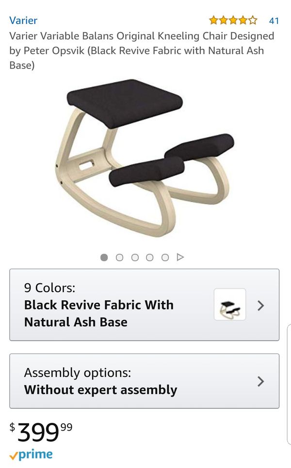 Furniture Varier Variable Balans Original Kneeling Chair Designed