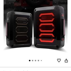 Jeep Wrangler 2007-2017 Tail lights and Covers