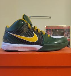 Nike Zoom Kobe 4 "Rice Home" PE OG 2009 ✅️ Size 9.5 Men's 🔸️preowned, NDS🤙🏽💯% Guaranteed Authentic, RARE, Nike KB IV 🔥🔥🔥
