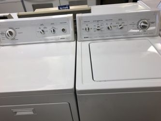 Like New Washer and Dryer Set Free Delivery and One Year Warranty