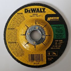 DeWalt High Performance 4 in. D X 5/8 in. Masonry Grinding Wheel 