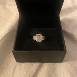 4ct Lab Diamond Engagement ring 