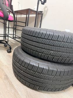 Set of 2 All-Season Car Tires
