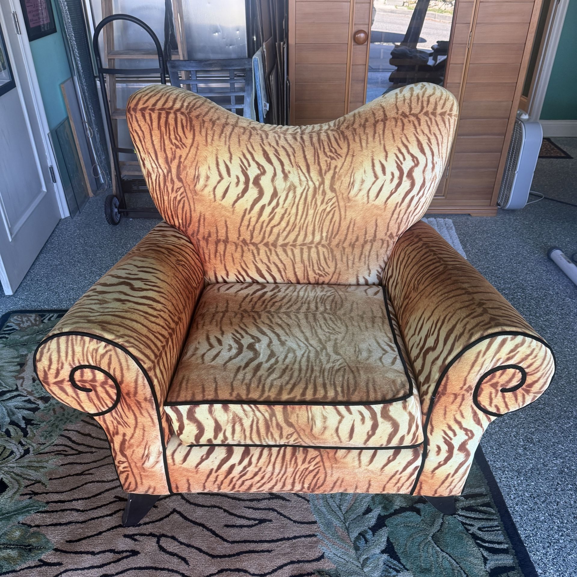 Vintage Tiger Chair