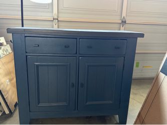 Solid wood cabinet/coffee bar