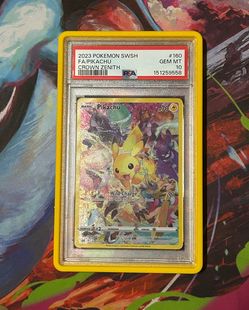 Pokemon Crown Zenith Pikachu #160 PSA 10