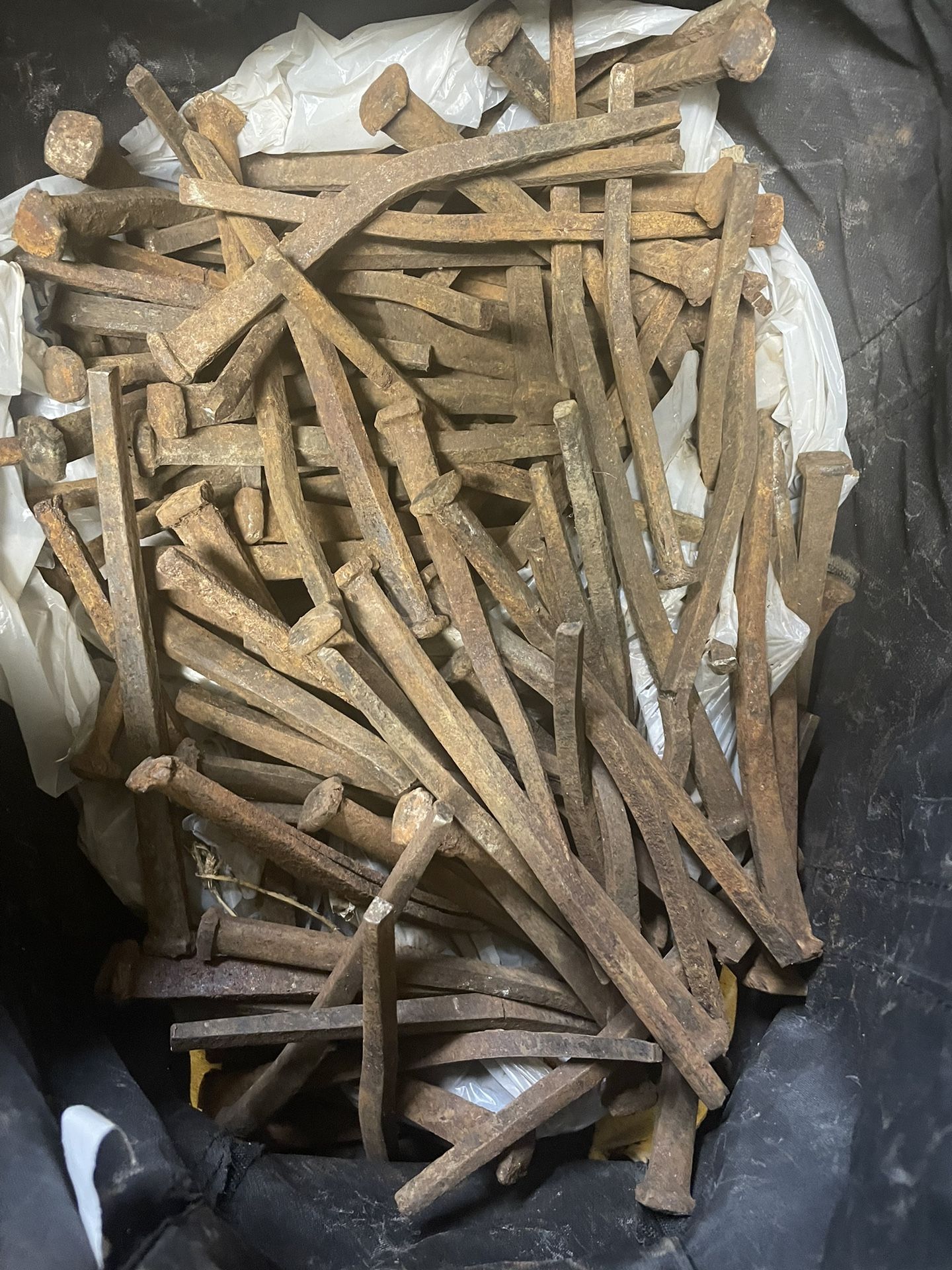 vintage Cut Nails . Vintage cut nails