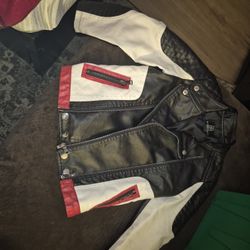 Budermmy kids faux leather motorcycle jacket
Kids Faux Leather Motorcycle Jacket