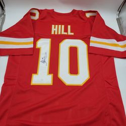 Signed Autographed Tyreek Hill Chiefs Jersey