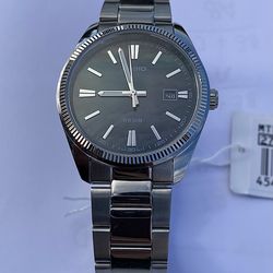 Casio MTP1302 Black Mother of Pearls Watch