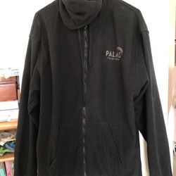 PALMS Full Zip Soft Warm Sweatshirt With A Hood XL