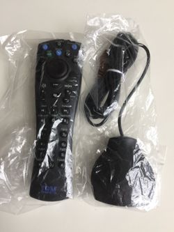 IBM multifunctional remote control. IBM mouse signal receptor? Never used. Still sealed in original packagings.