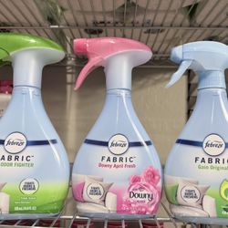 FEBREZE FABRIC REFRESHER $4.00 EACH 