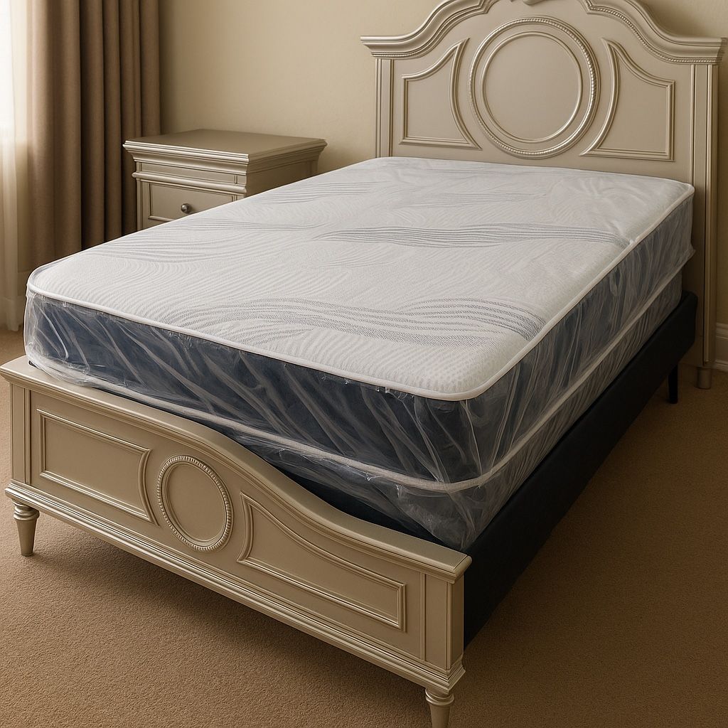Brand New Twin Size Mattress 10” For Unbeatable Comfort! Also in Full, Queen & King. Wrapped in Plastic. Same-day Delivery.
