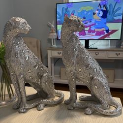 Leopard Statues