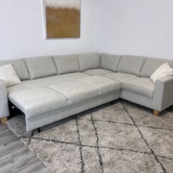 Sectional Couch Pull Out Bed Sleeper - Free Delivery 