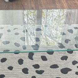 Clear Glass Table