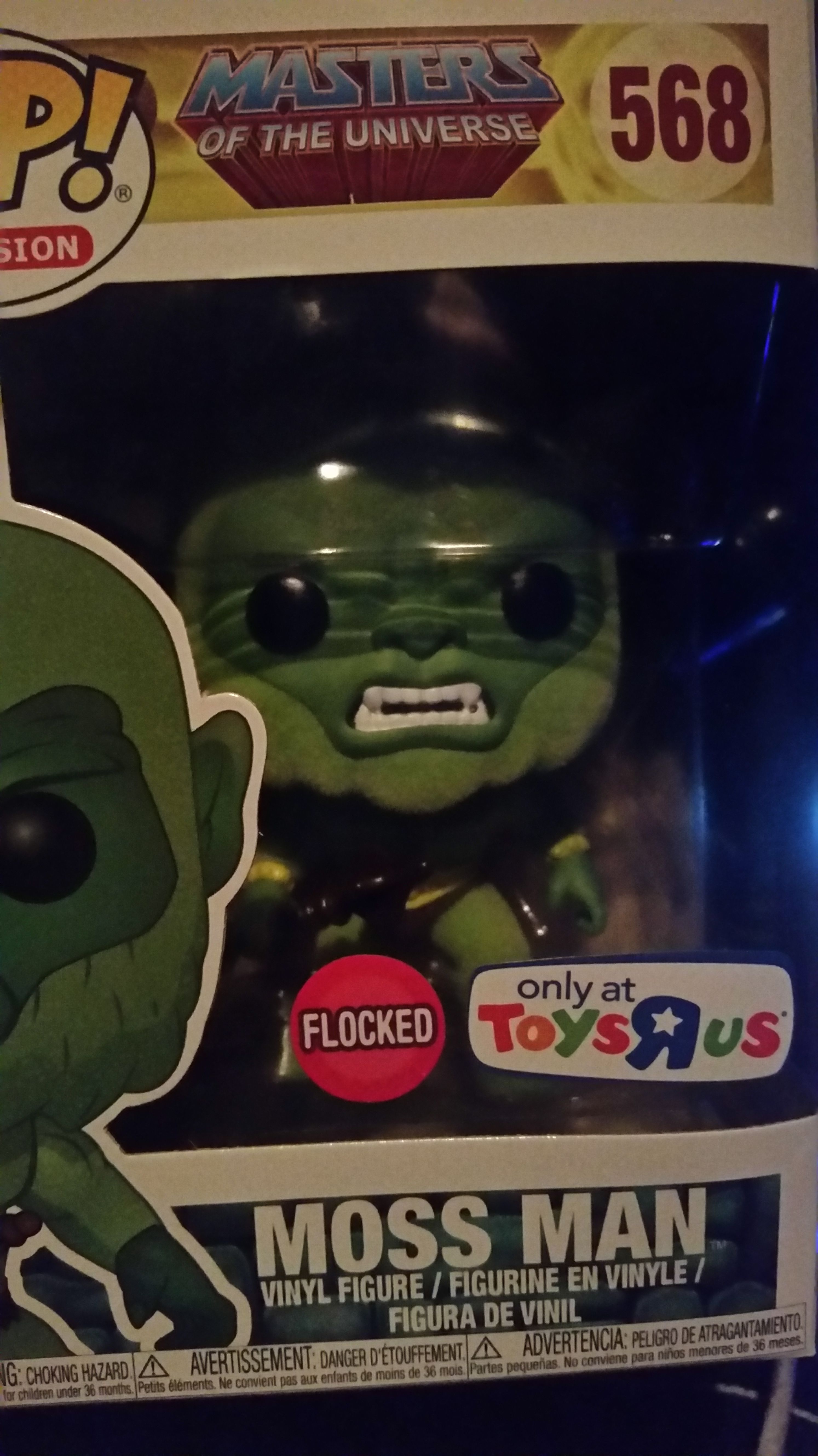Funko pop flocked moss man exclusive