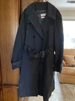 New Mens Trench Coat- Made For DPSC (USA) Size 46 R