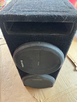 10 inch speakers with custom box