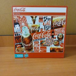 Coca-Cola Puzzle The Real Thing Unopened 