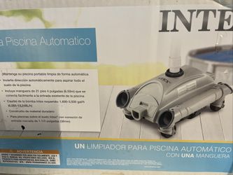 Intex 28001E Above Ground Automatic Suction-Side Swimming Pool Cleaner w/ Hose