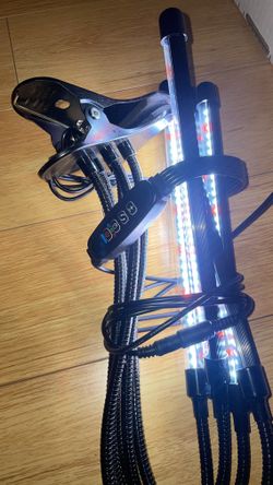 5 Plant Grow Light with Timer & Red Lights