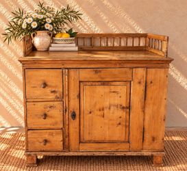 The Old Country Pine | European Farmhouse Cupboard