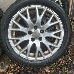 Good Tires Rims Came Off a Audi 
