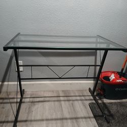 Glass Desk 