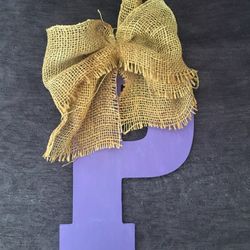 Custom Monogram Home Decor Sign 