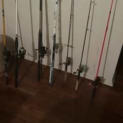 Fishing poles