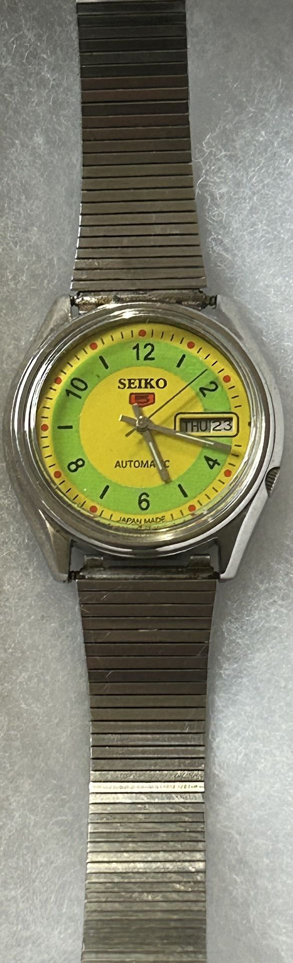 Seiko 5 Automatic With Vintage Metal Band