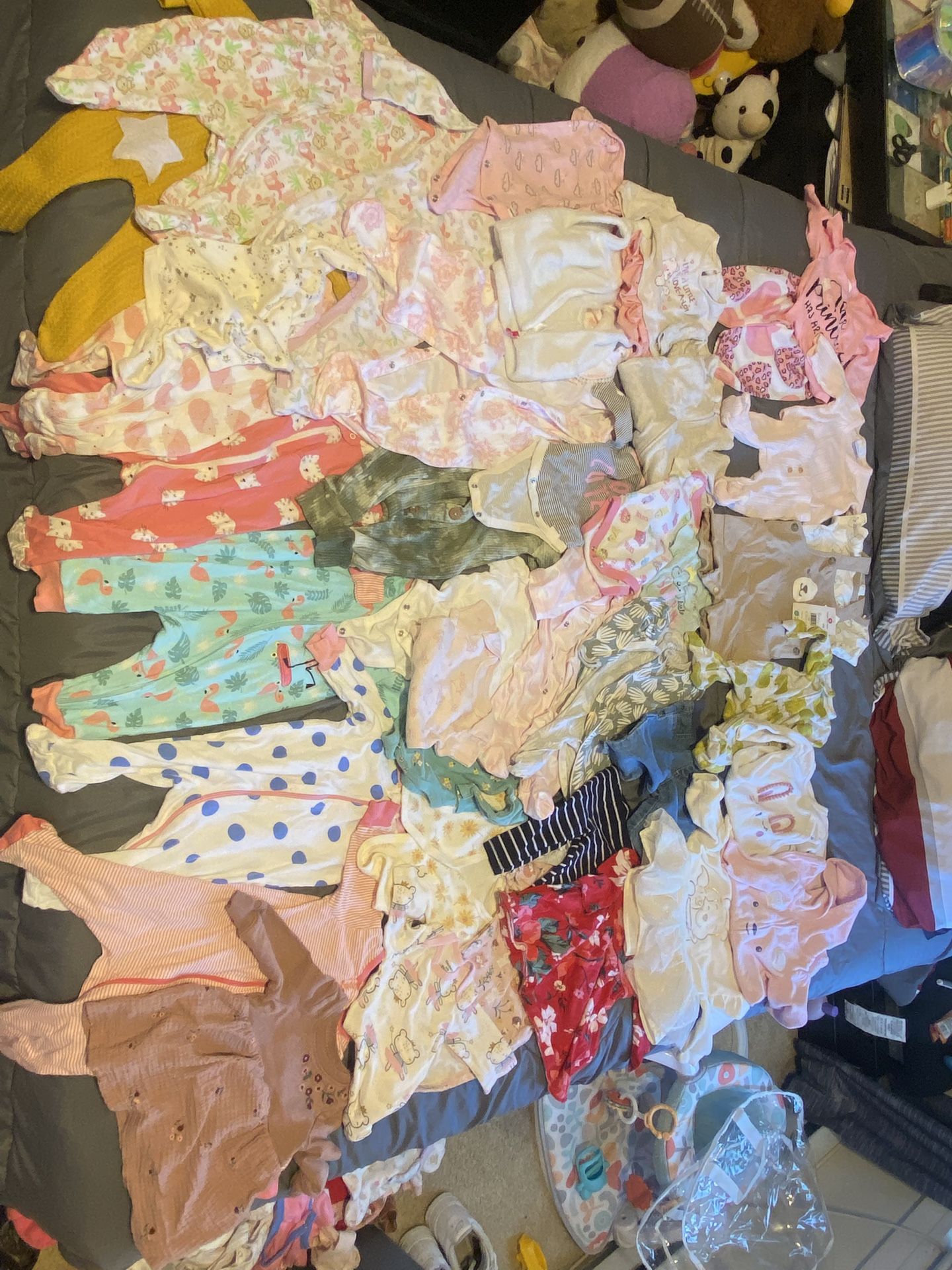 Baby Girl Clothes From 0-3 To 3-6 