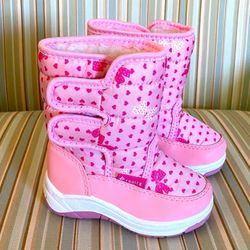 EQUICK WINTER BOOTS WATERPROOF LIGHTWEIGHT VELCRO CLOSURE SNOW BOOTS W/FUR EUC