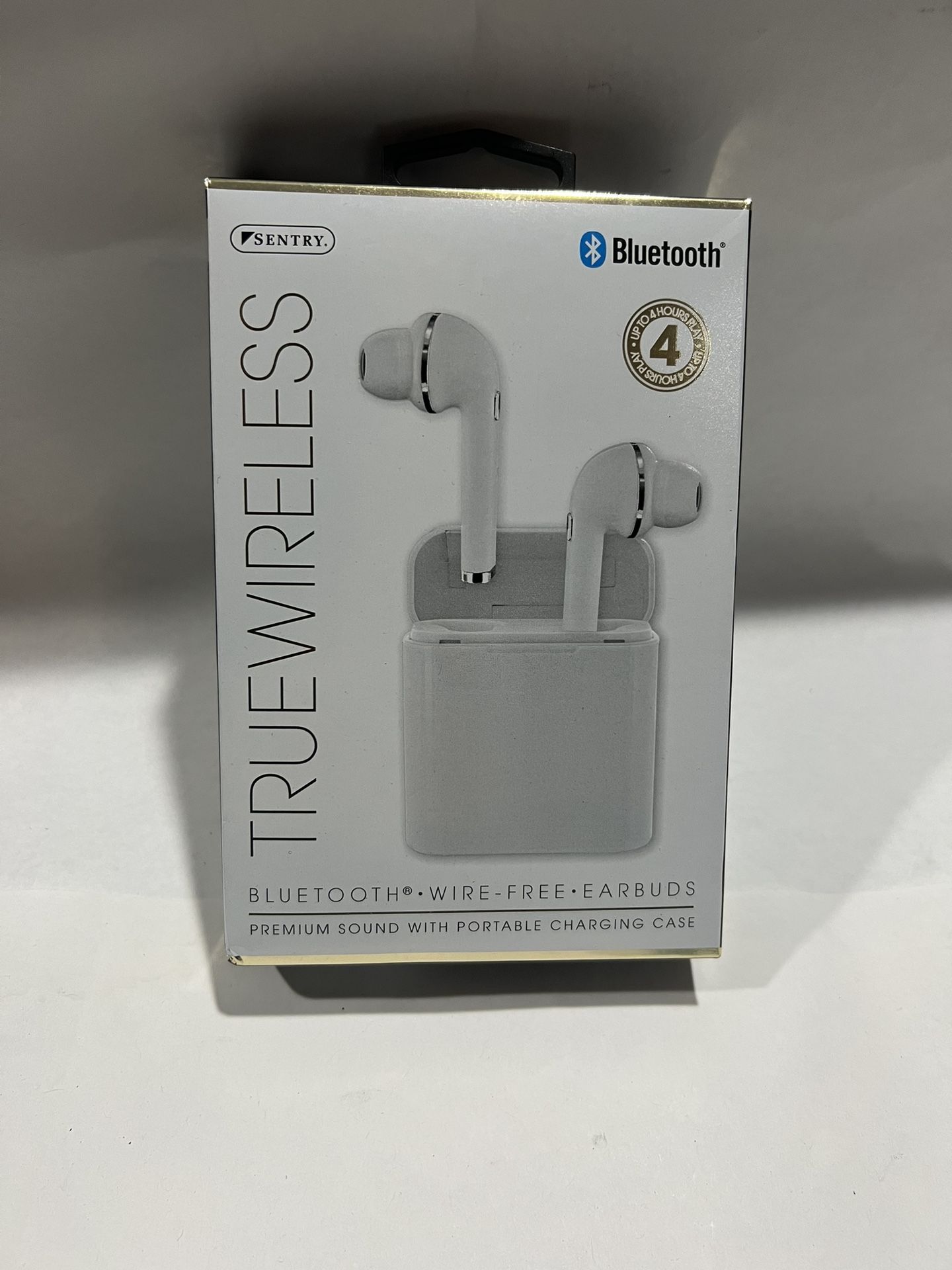 Sentry True Wireless Bluetooth Ear Buds Portable Charging Case White BT969 for Sale in Teaneck NJ OfferUp