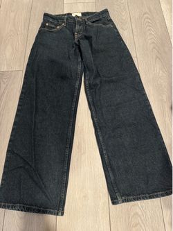 Motel rock jeans (low rise parallel jeans in indigo)