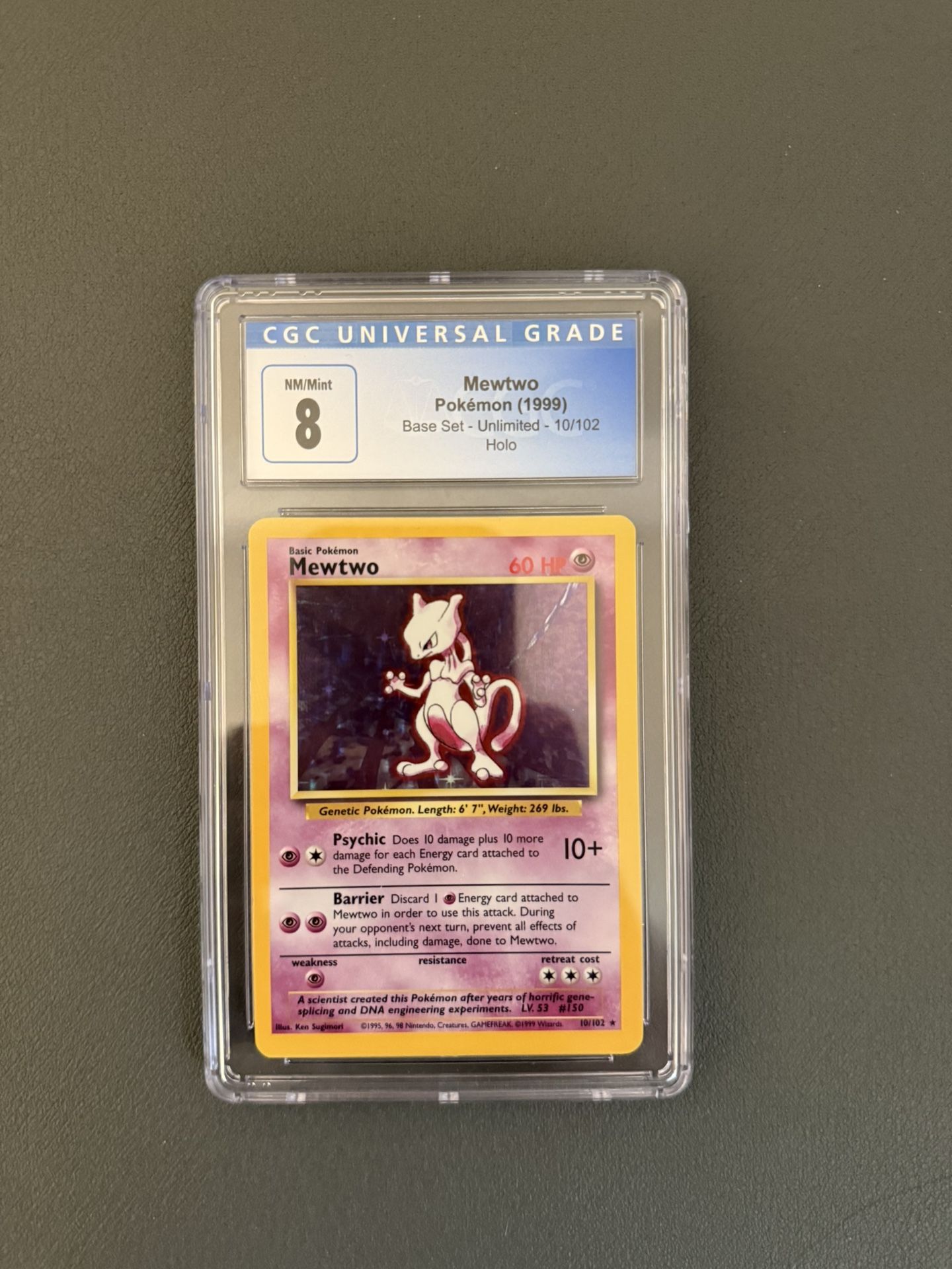 Pokmon Mewtwo Base Set Pokmon Mewtwo Base Set
