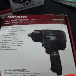 3/4 Inches  Impact WRENCH 1400 FT LBS